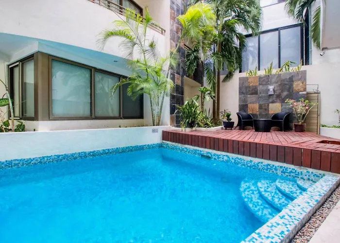 Apartamento Stylish 2Br Condo - Haab - Steps To Beach Playa del Carmen